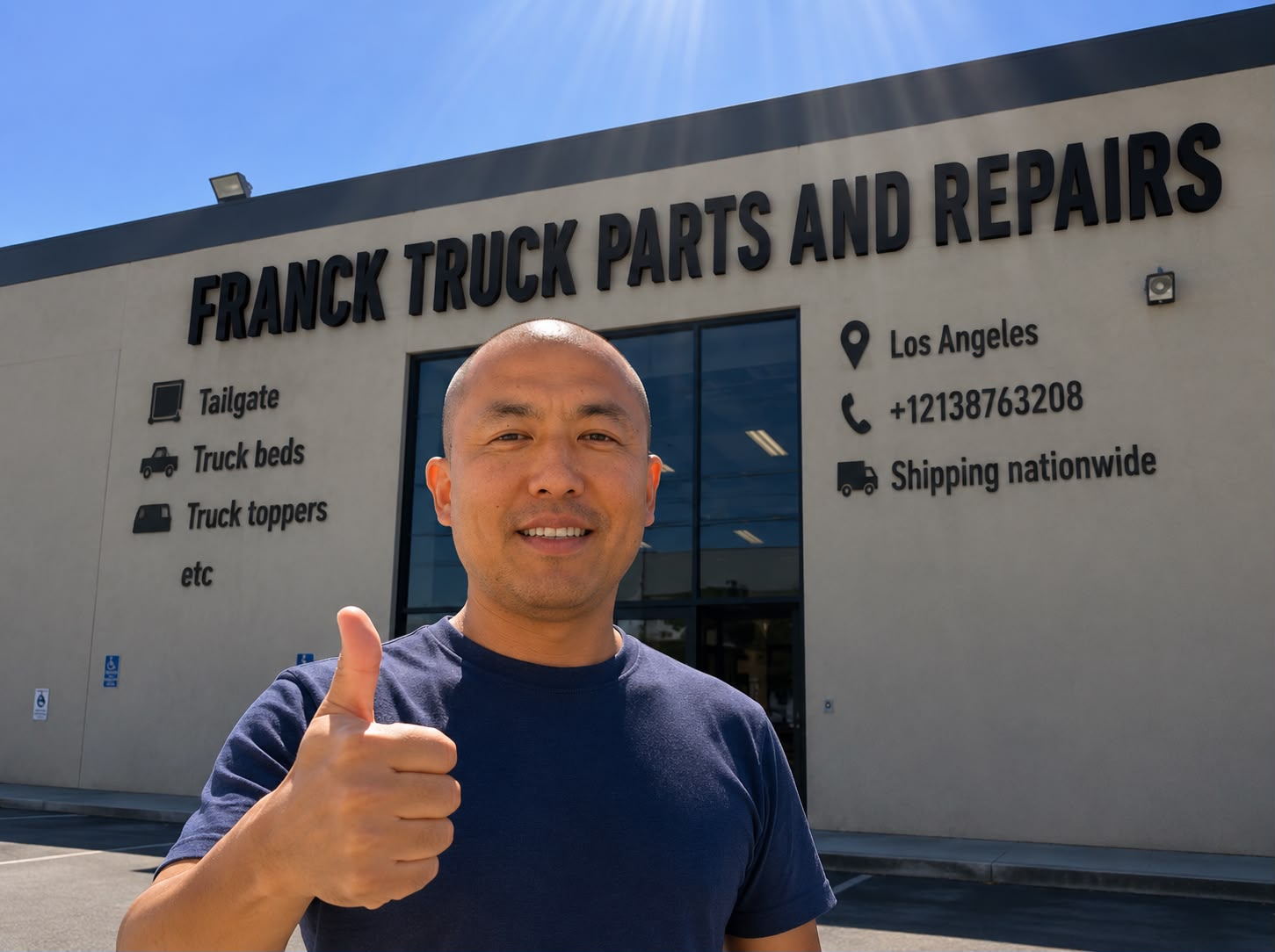 Franck SEUNG-JUNE, owner of Franck Truck Parts and Repairs